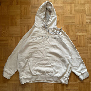 Napapijri Cream/White Hoodie Sweatshirt